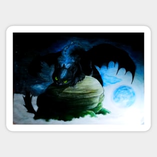 Toothless the Alpha Night Fury Sticker